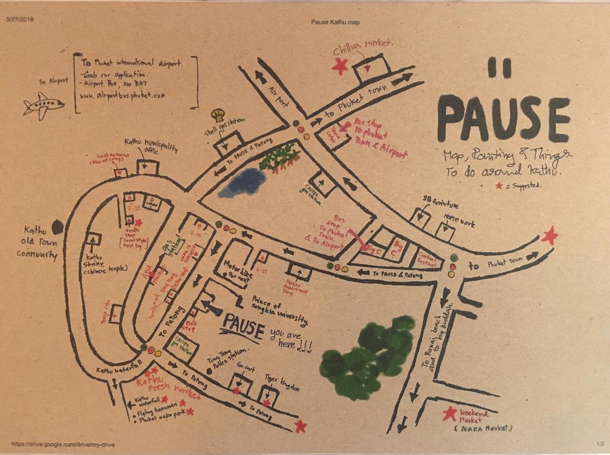 Pause Kathu Hostel Buitenkant foto